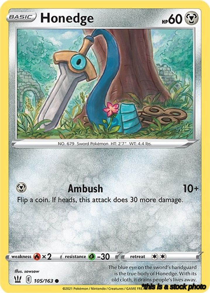 Common Honedge [105/163 Near Mint ]