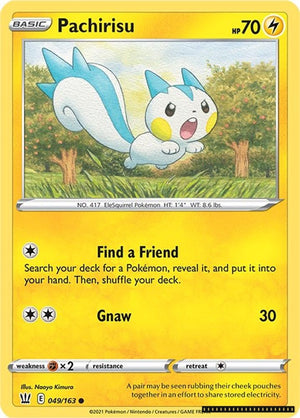 Common Pachirisu [049/163 Lightly Played ]