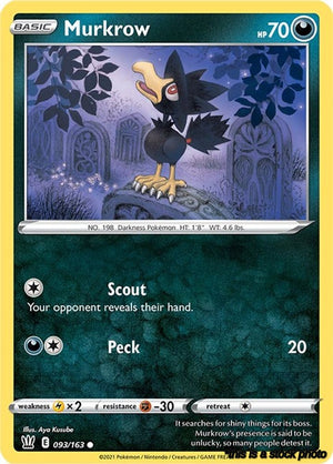 093/163 Murkrow Common Normal
