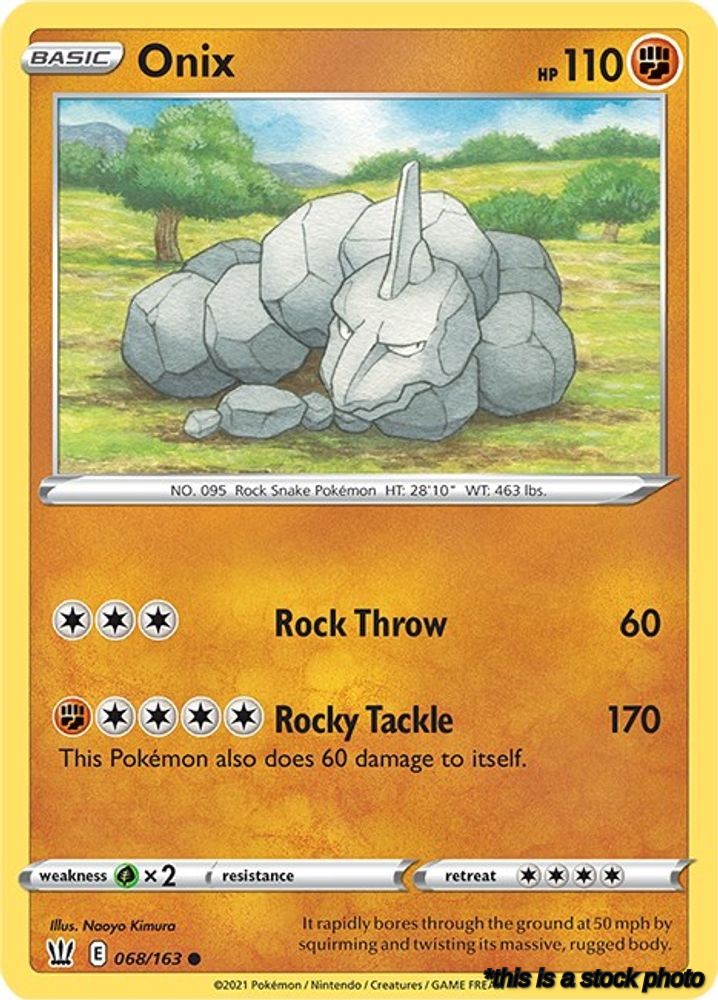 Normal Onix [068/163 Lightly Played ]
