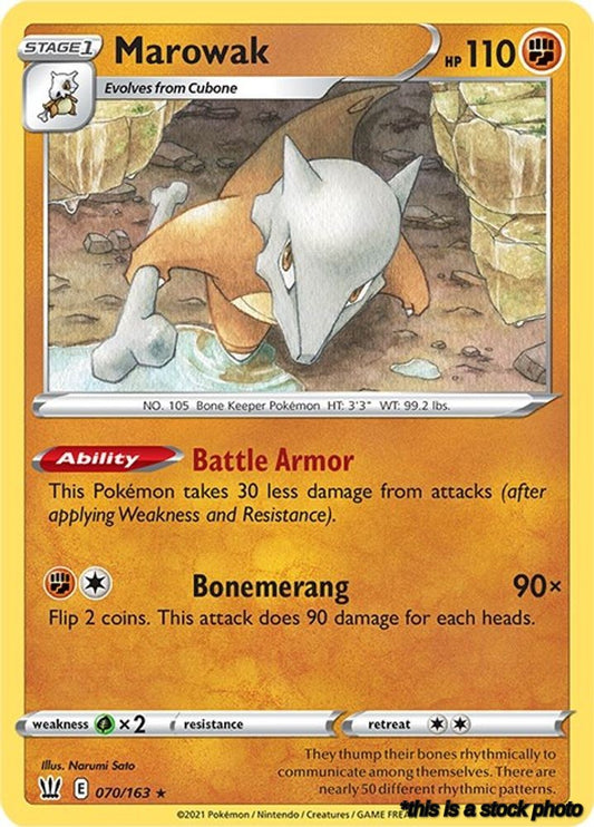 Normal Marowak [070/163 Lightly Played ]