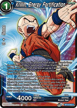 BT13-043 Krillin, Energy Fortification