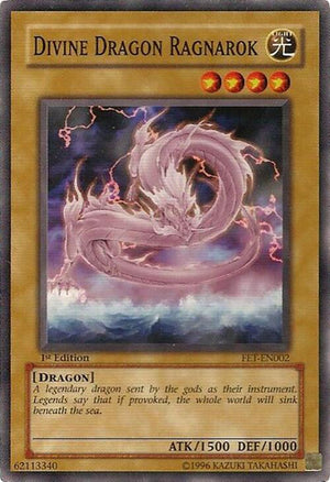 1st Edition Divine Dragon Ragnarok [FET-EN002 Lightly Played] Common / Short Print