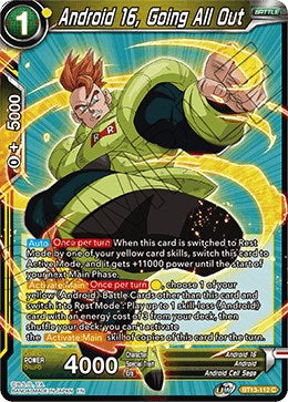 BT13-112 Android 16, Going All Out