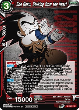 Son Goku, Striking from the Heart (Championship Pack 2021 Vol.1) [P-328]