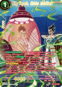 King Vegeta, Hidden Ambitions (SPR) [BT13-020]