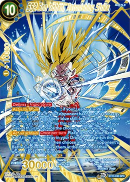 SS2 Son Gohan, Astonishing Strike (SPR) [BT13-036]