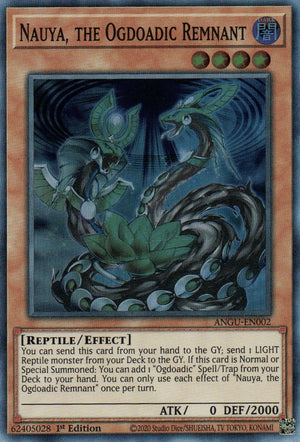 1st Edition Nauya, the Ogdoadic Remnant [ANGU-EN002 Lightly Played] Super Rare