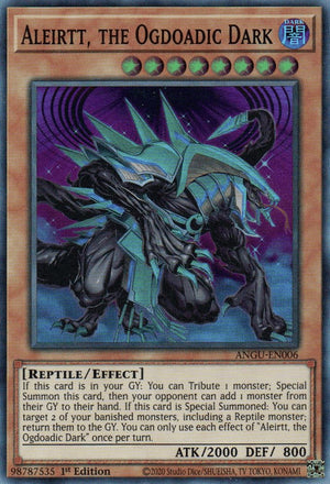 1st Edition Aleirtt, the Ogdoadic Dark [ANGU-EN006 Near Mint] Super Rare