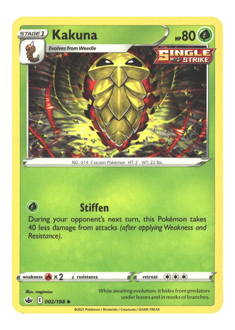 002/198 Kakuna Uncommon Normal