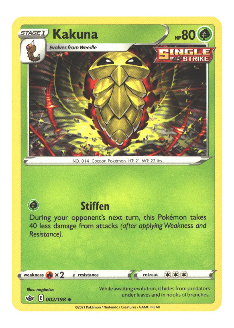 002/198 Kakuna Uncommon Normal