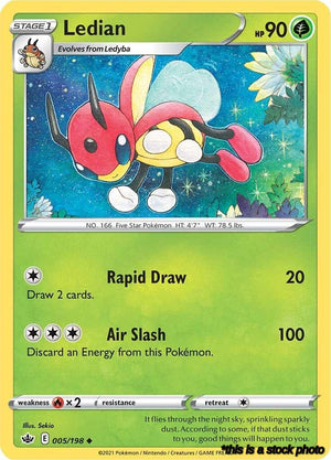 Uncommon Ledian [005/198 Lightly Played ]