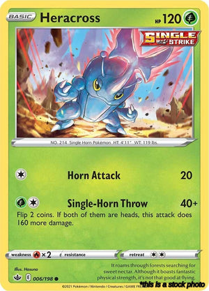 Common Heracross [006/198 Lightly Played ]