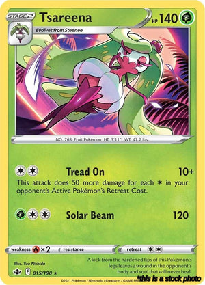 Normal Tsareena [015/198 Near Mint ]