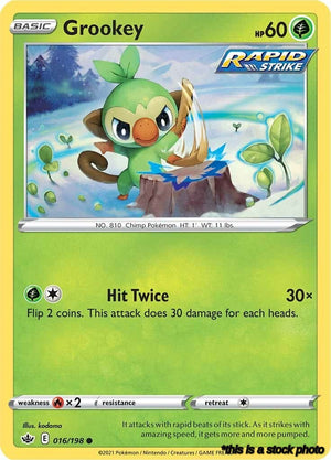 Normal Grookey [016/198 Near Mint ]