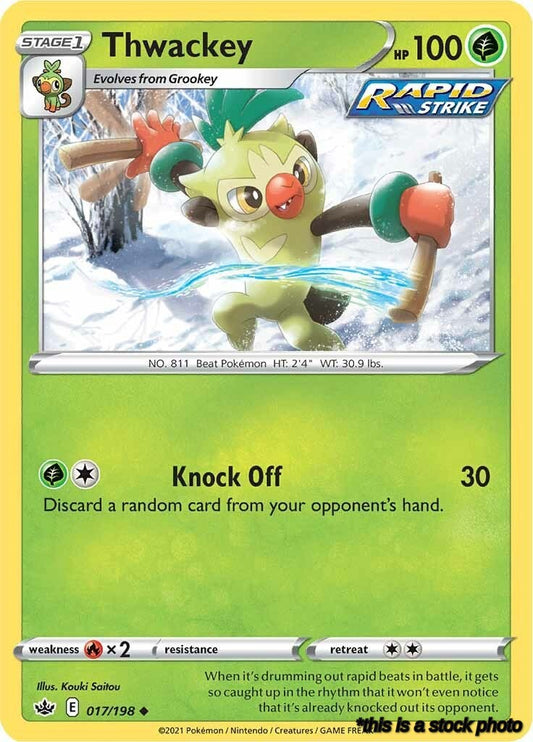 Uncommon Thwackey [017/198 Near Mint ]