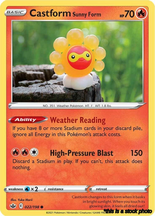 Normal Castform Sunny Form [022/198 Lightly Played ]