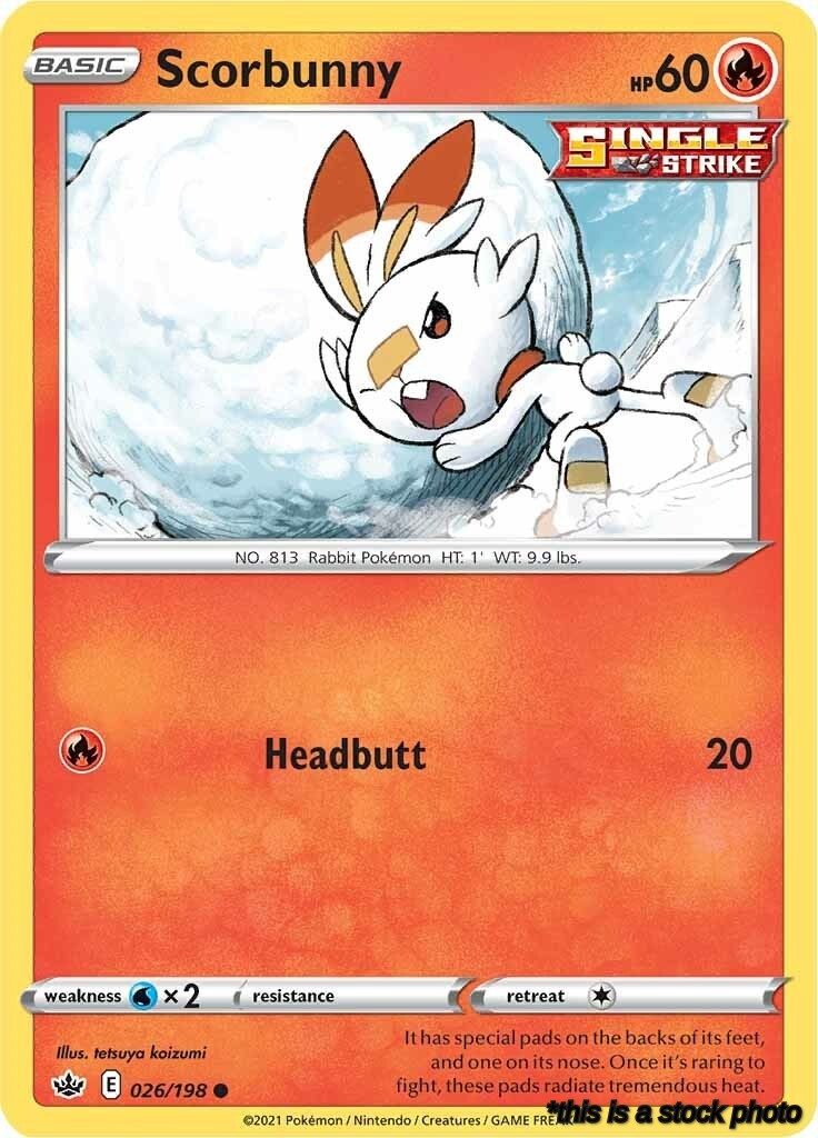026/198 Scorbunny Common Normal