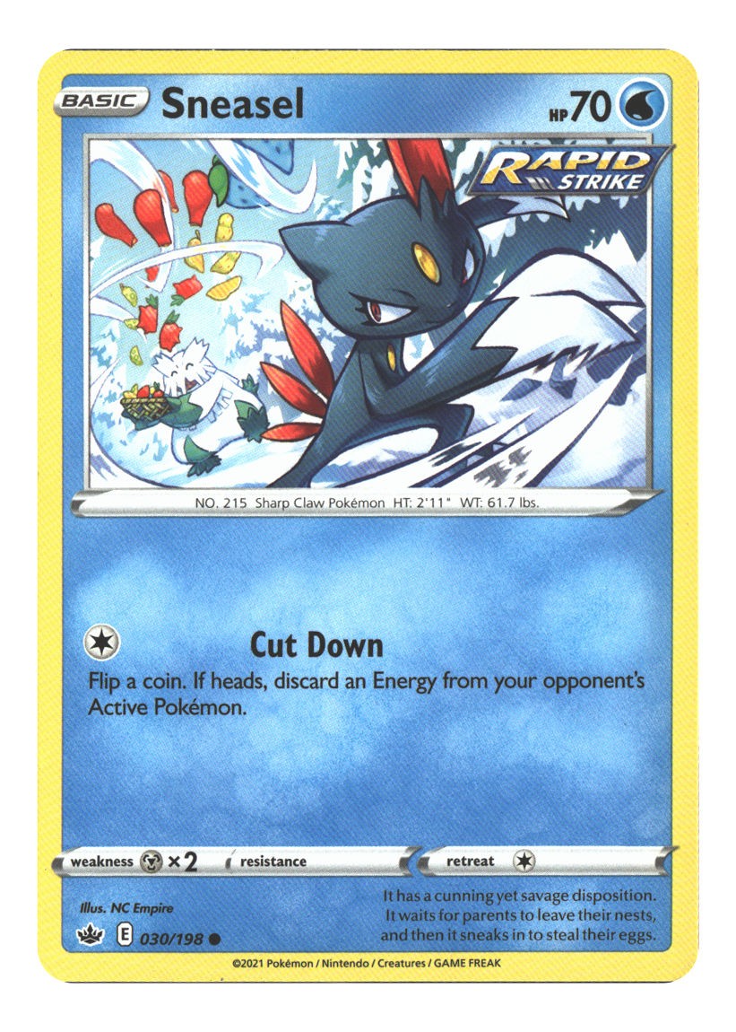 030/198 Sneasel Common Normal