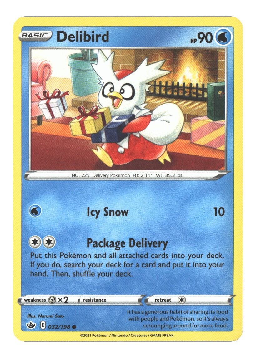 032/198 Delibird Common Normal