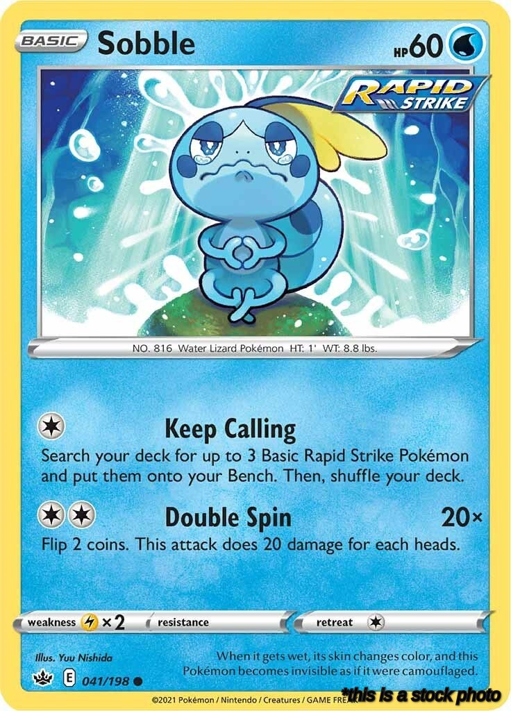 Common Sobble [041/198 Near Mint ]