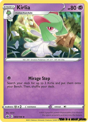 060/198 Kirlia Uncommon Normal