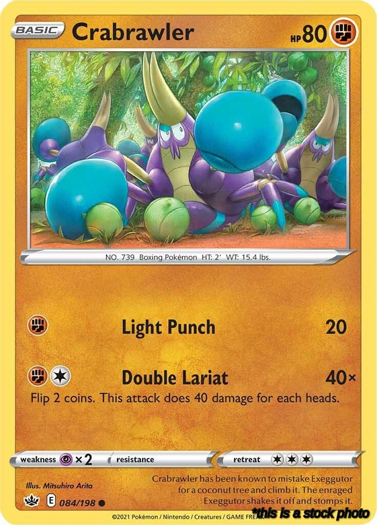 Common Crabrawler [084/198 Near Mint ]