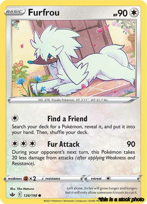 126/198 Furfrou Common Normal