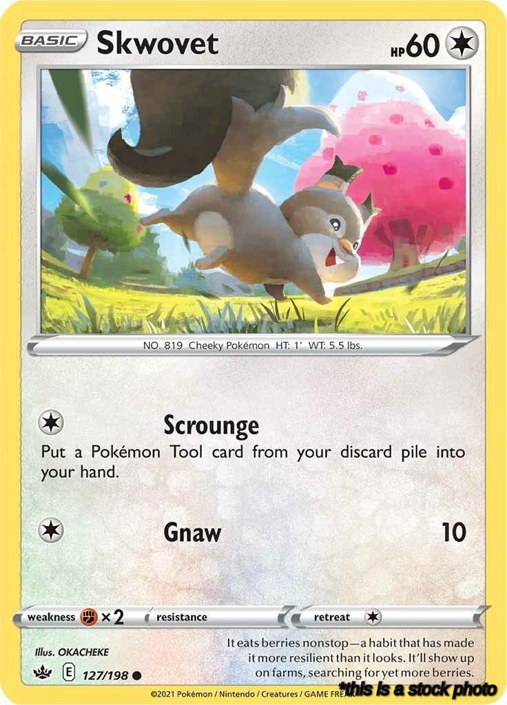 Common Skwovet [127/198 Lightly Played ]