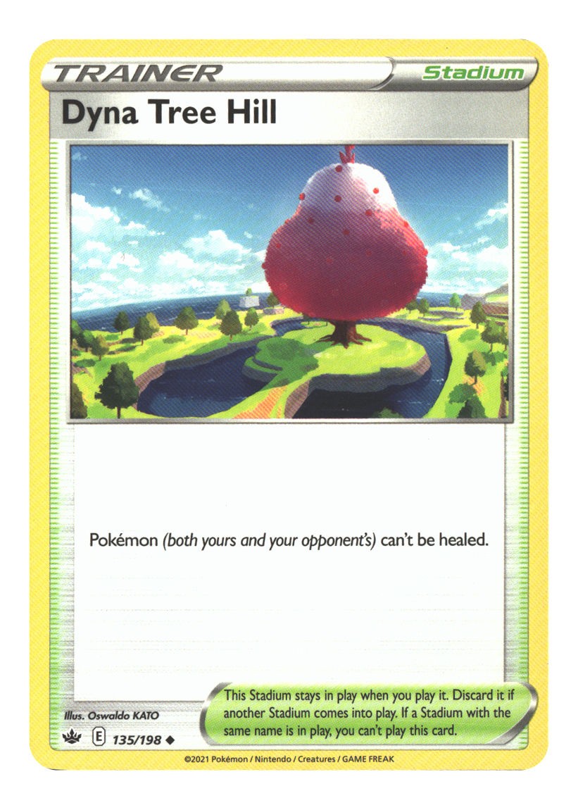 135/198 Dyna Tree Hill Uncommon Normal