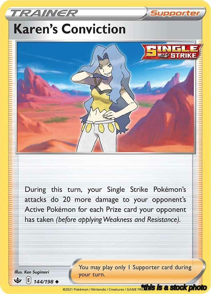 Normal Karen's Conviction [144/198 Lightly Played ]