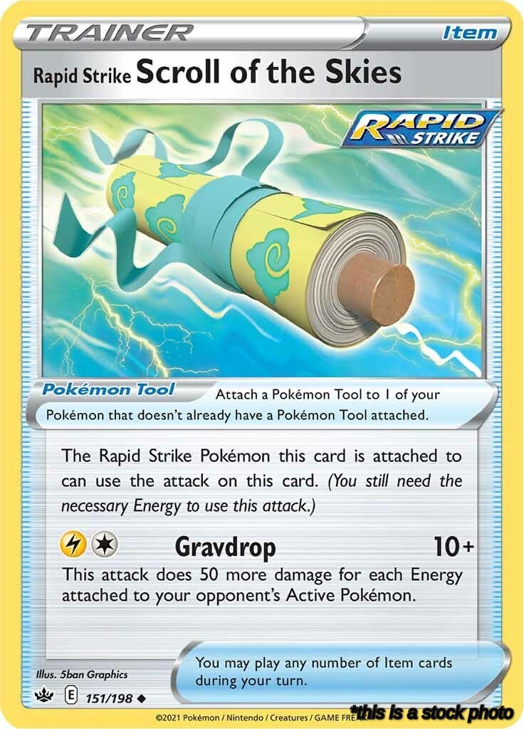 151/198 Rapid Strike Scroll of the Skies Uncommon Normal