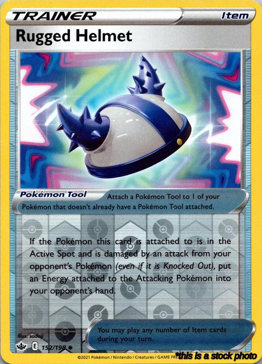 152/198 Rugged Helmet Uncommon Reverse Holofoil