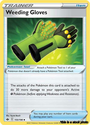 155/198 Weeding Gloves Uncommon Normal