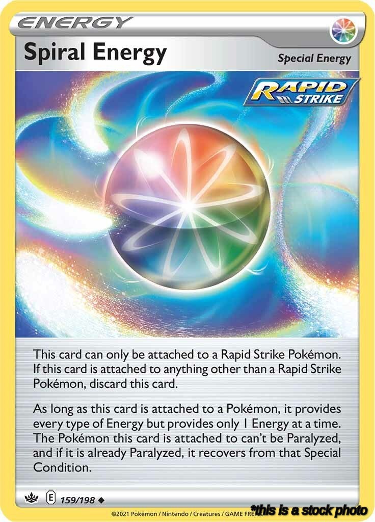Normal Spiral Energy [159/198 Lightly Played ]