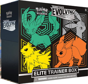 SWSH07 0 Evolving Skies Elite Trainer Box [Flareon/Jolteon/Umbreon/Leafeon]