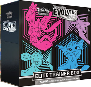 SWSH07 0 Evolving Skies Elite Trainer Box [Glaceon/Vaporeon/Sylveon/Espeon]