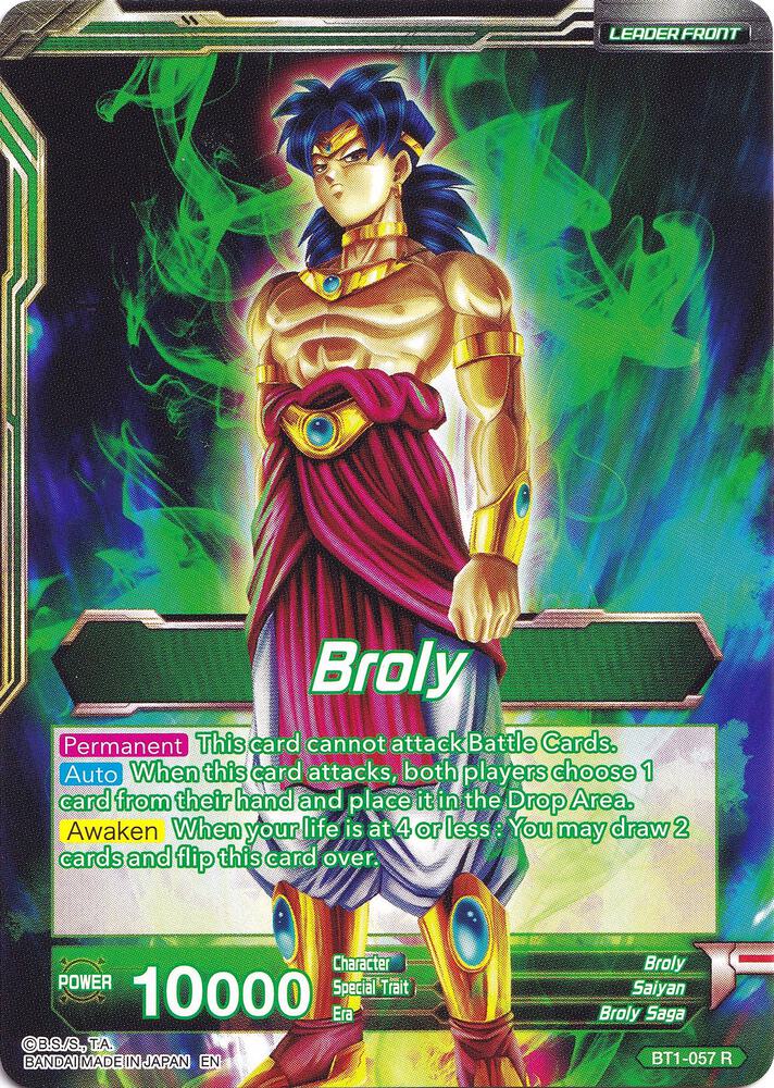 Broly // Broly, The Legendary Super Saiyan (Back)