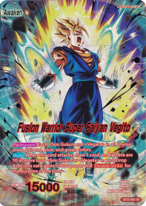 Vegito // Fusion Warrior Super Saiyan Vegito [BT2-001]