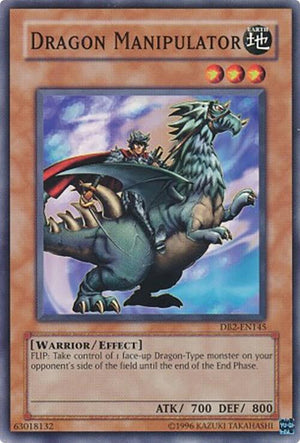 Unlimited Dragon Manipulator [DB2-EN145 Lightly Played] Common / Short Print