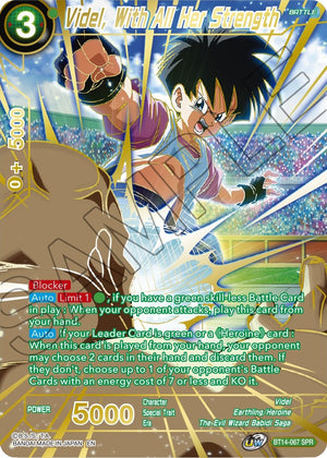 Videl, With All Her Strength (SPR) [BT14-067]