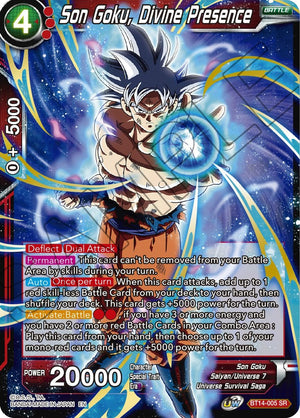 BT14-005 Son Goku, Divine Presence