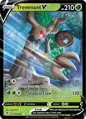 013/203 Trevenant V Ultra Rare Holofoil