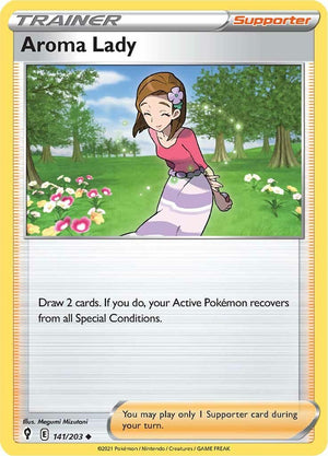 Uncommon Aroma Lady [141/203 Near Mint ]