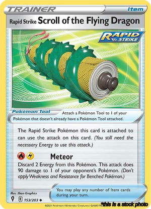 Normal Rapid Strike Scroll of the Flying Dragon [153/203 Lightly Played ]