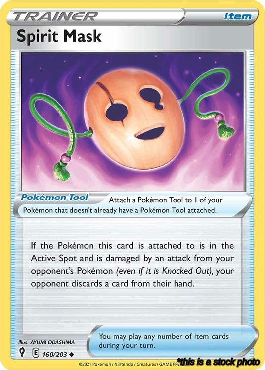 Uncommon Spirit Mask [160/203 Lightly Played ]