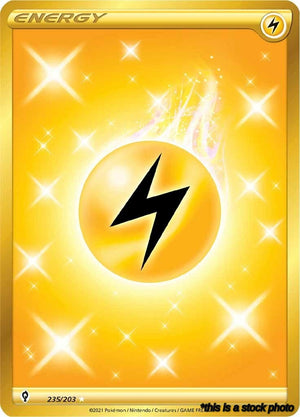 Holofoil Lightning Energy (Secret) [235/203 Near Mint ]