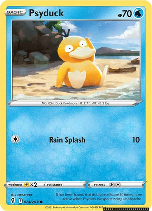 Common Psyduck [024/203 Near Mint ]