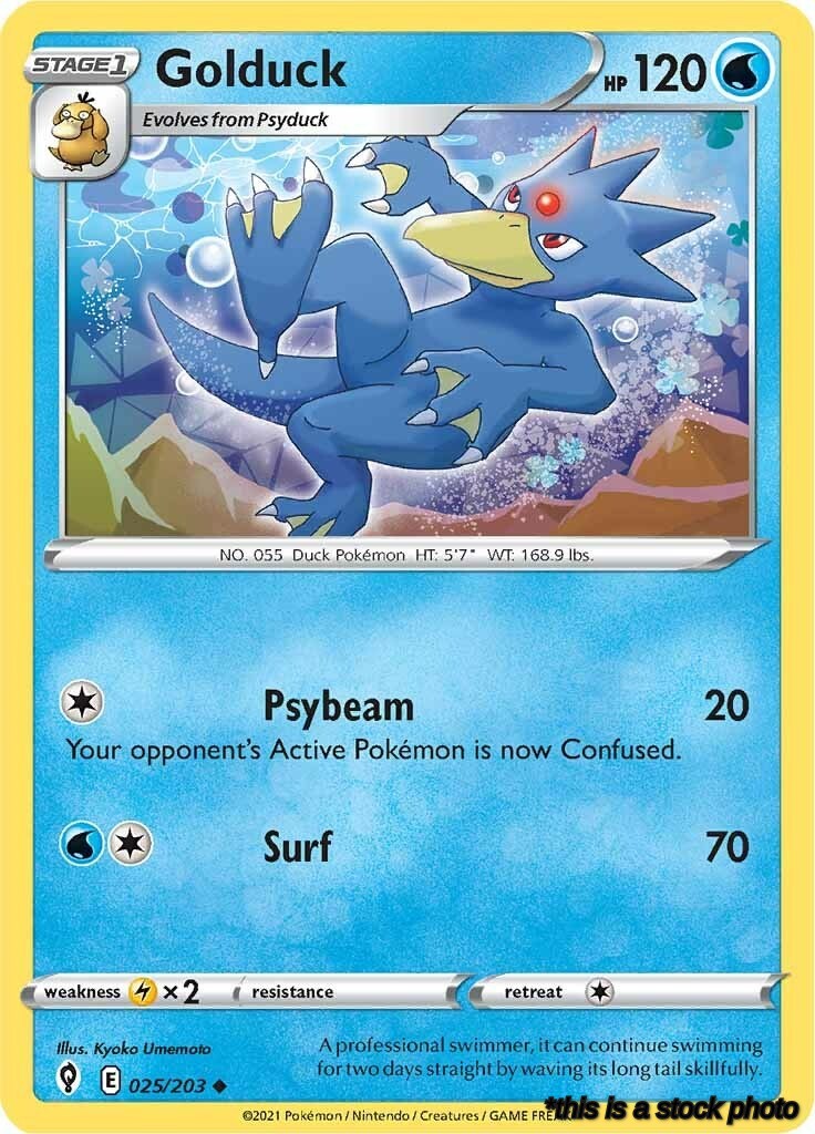 025/203 Golduck Uncommon Normal