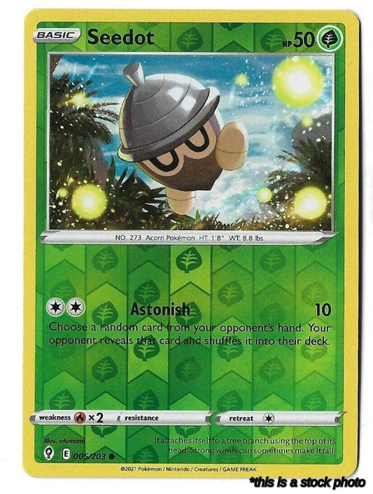 005/203 Seedot Common Reverse Holofoil
